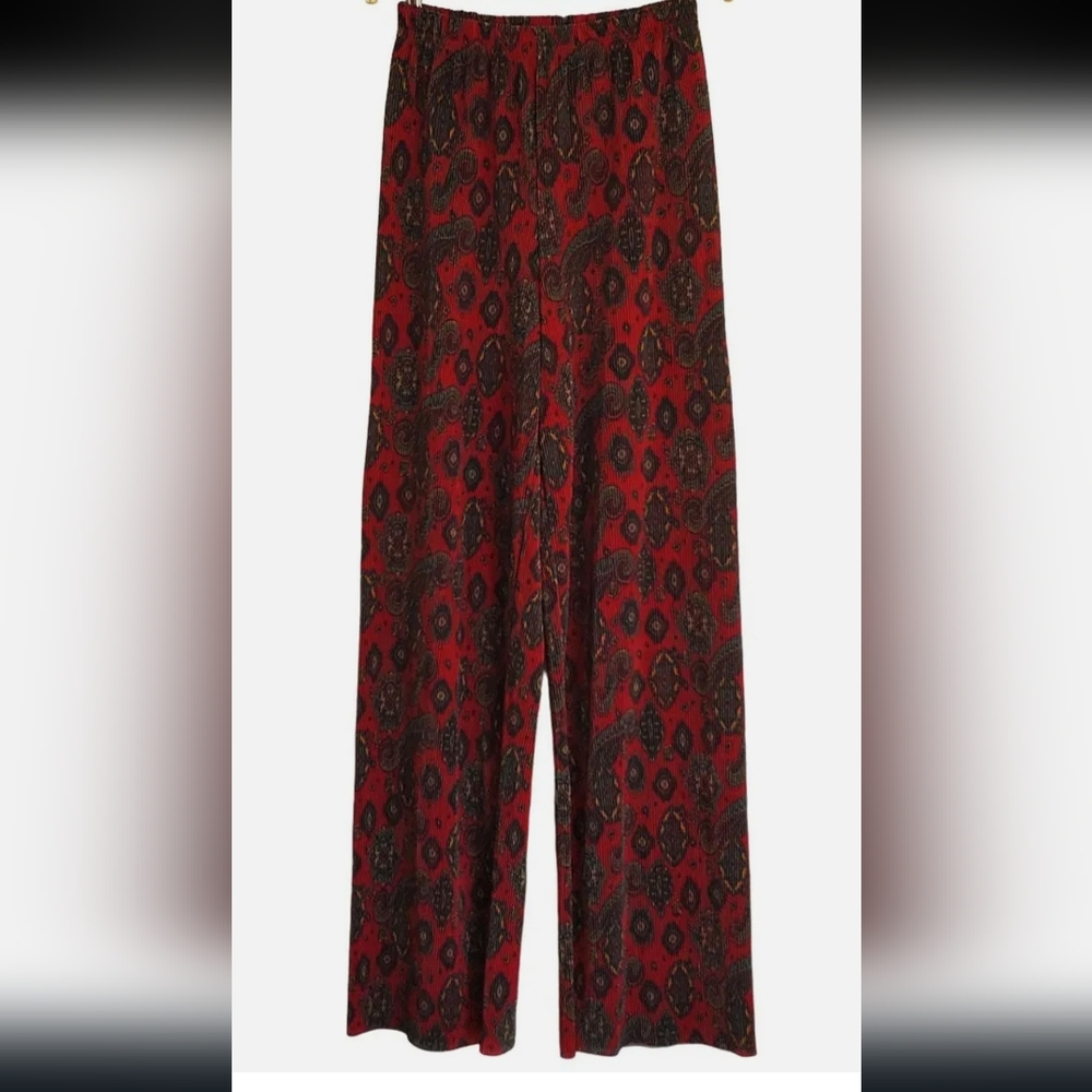 Vintage Coin wide leg pant sz lg